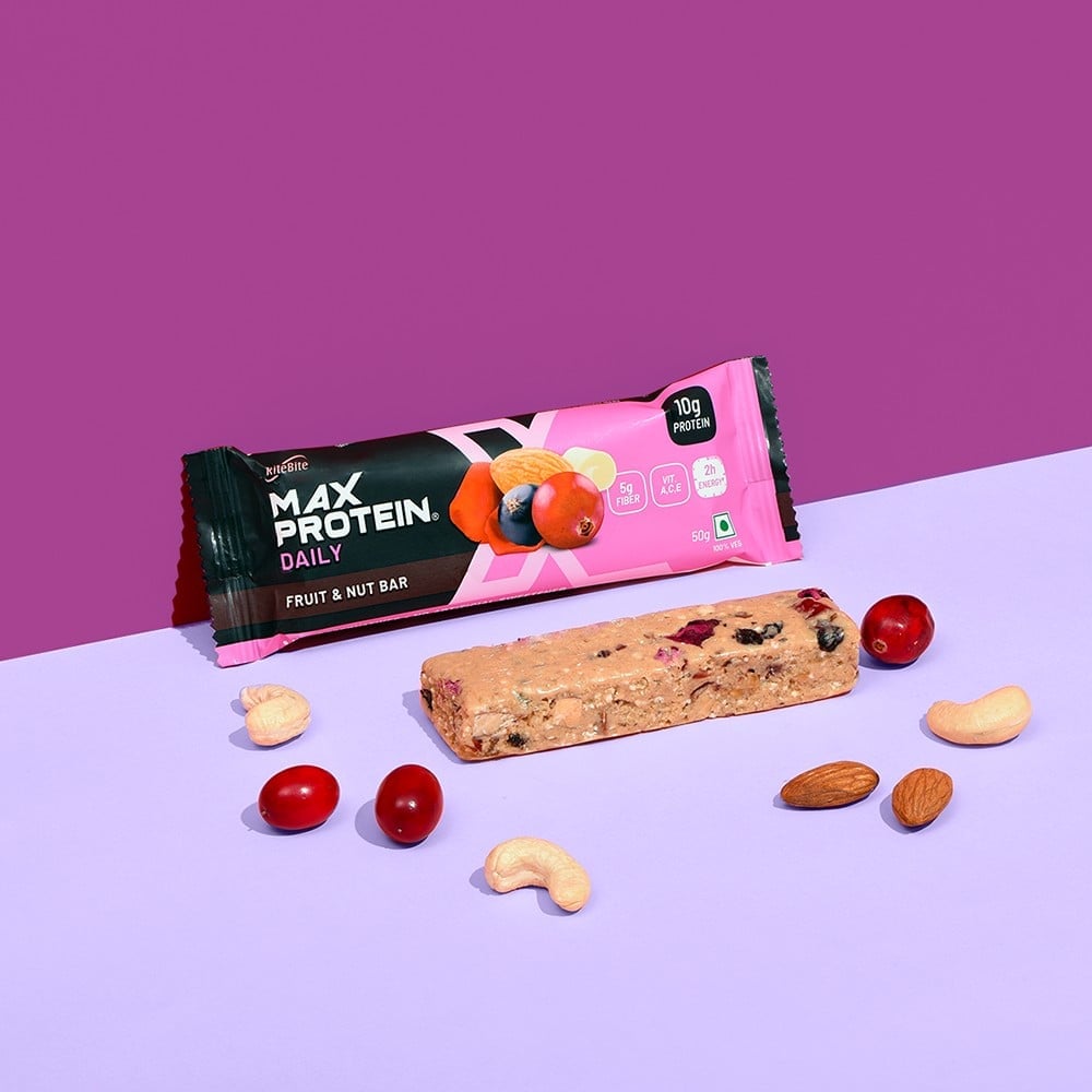 RiteBite Fruit and Nut Max Protein 10 g Protein Bar Price - Buy Online ...