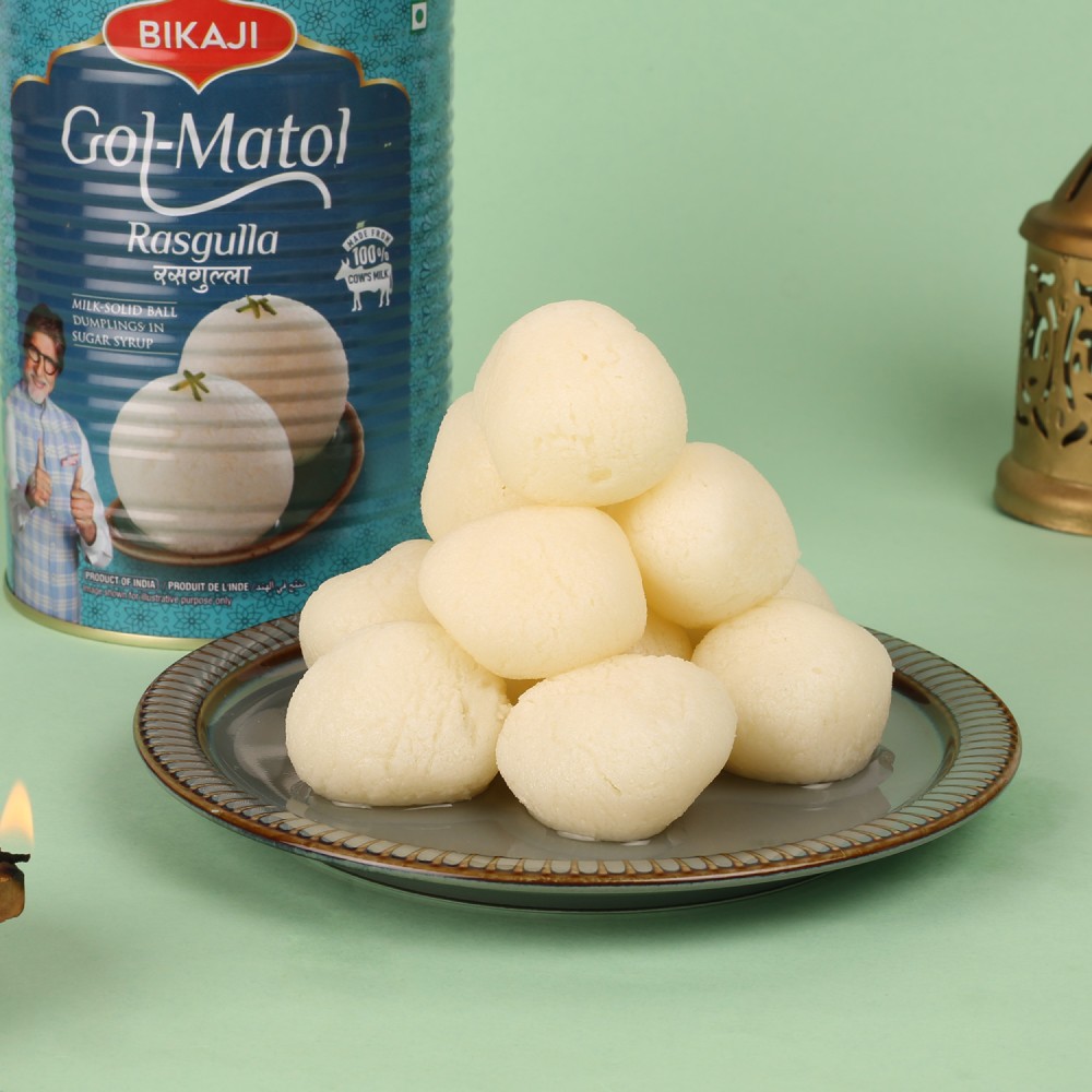 Matol Rakhmat Gol-Matol Rasgulla by Bikaji Price - Buy Online at ₹238 in India