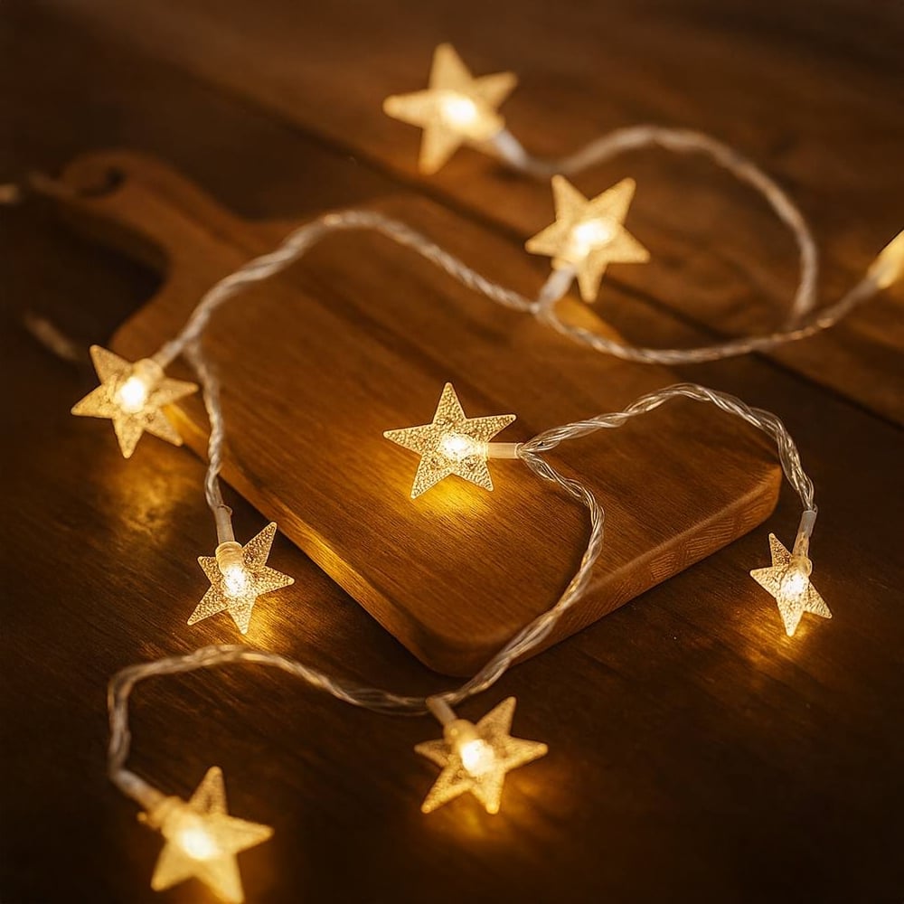 Warm White 5 m Star String Light by WAAN Price - Buy Online at ₹172 in ...