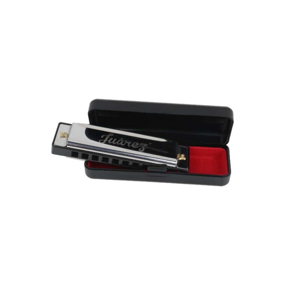 Juarez JRZ10HM Key C Diatonic Blues Harmonica (8 Pieces)