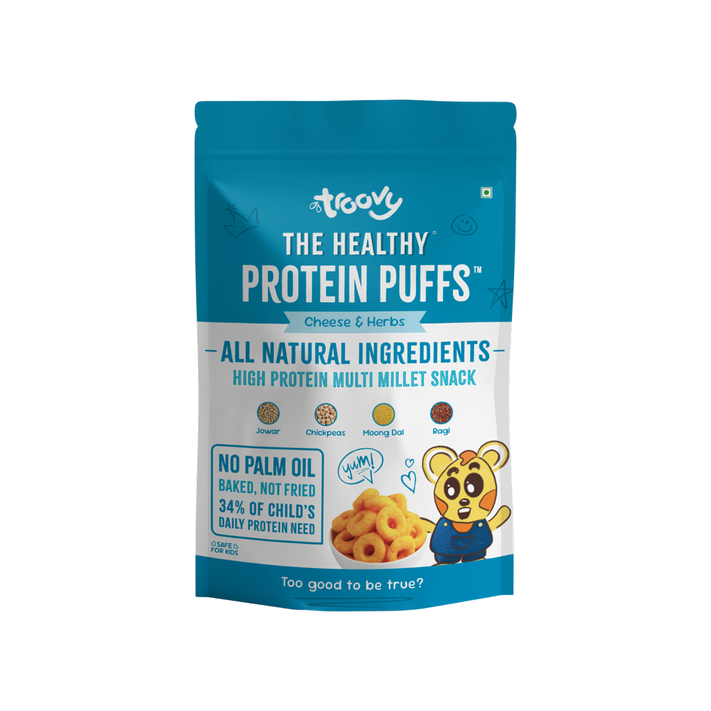 Troovy High Protein Cheese & Herbs Puffs - Fresh delivery in Aurangabad