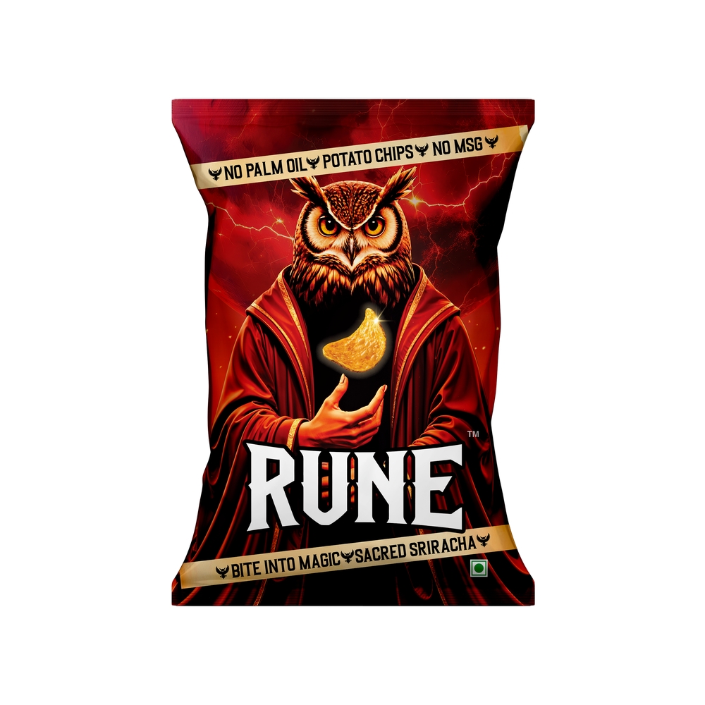 Potato Runes RUNE Sacred Sriracha Potato Chips (No Palm Oil) Price - Buy Online at ...