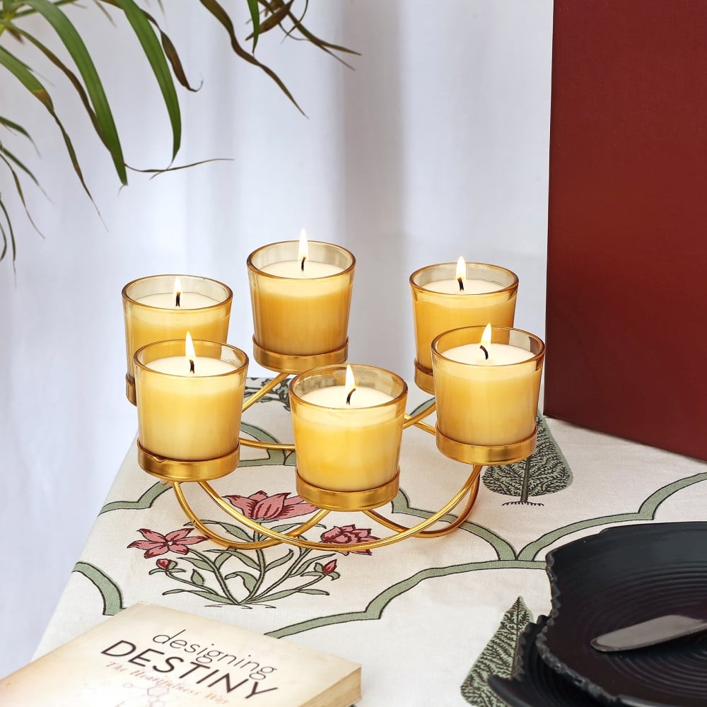 Scented Jar Candle (Magnet Fine, Multi) Gift Set By Prosperro Lumo ...