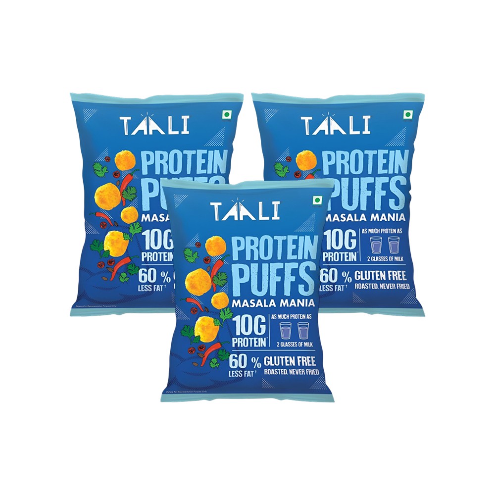 Taali Masala Mania Protein Puffs