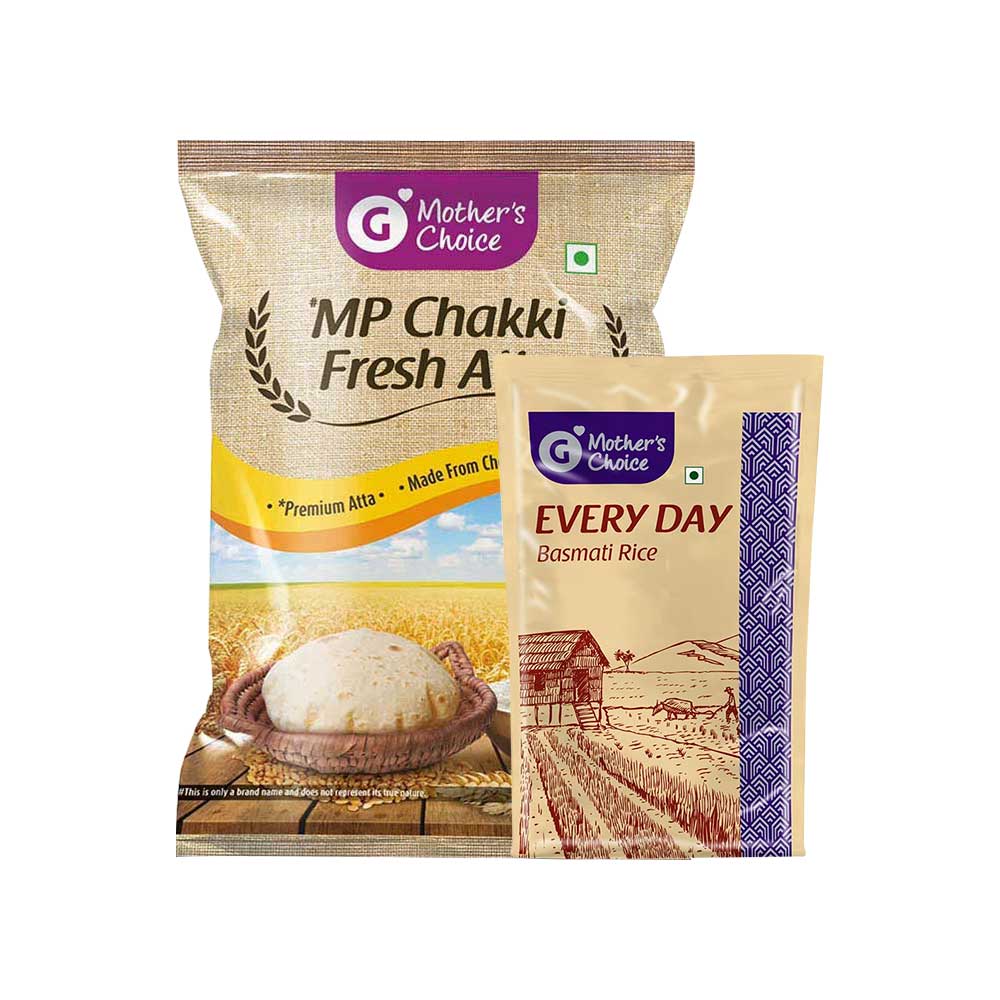 GMC Everyday/Rozana Basmati Rice + MP Chakki Fresh Atta Combo Price ...