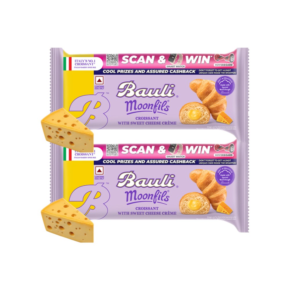 Bauli Moonfils Sweet Cheese Crème Soft Croissant - Pack of 2 Price ...
