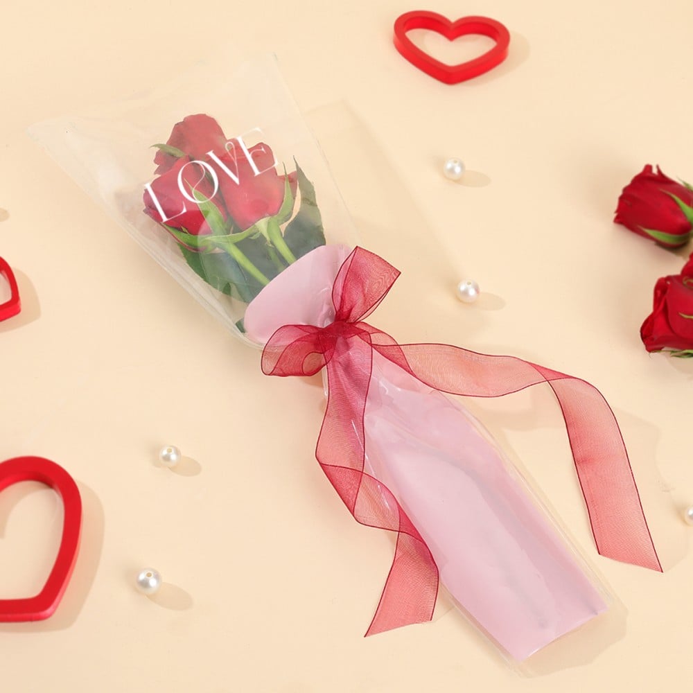 IGP - Red Roses 3 Flower Bouquet for Valentine’s Price - Buy Online at ...