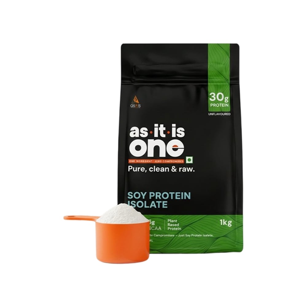 As-It-Is One Soy Protein Isolate (Plant Based) 1kg