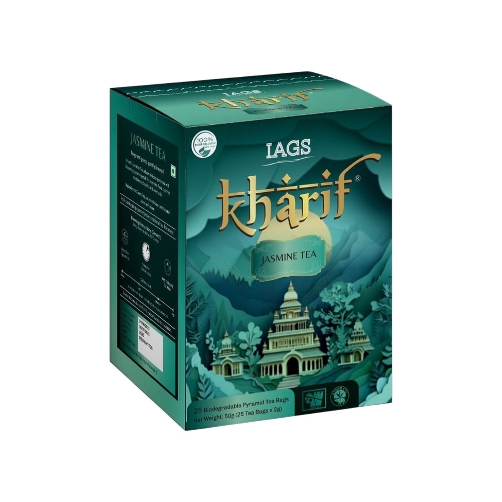 Garraf Tea Kharif Jasmine Flavoured Green Tea Bags Price - Buy Online at Best ...