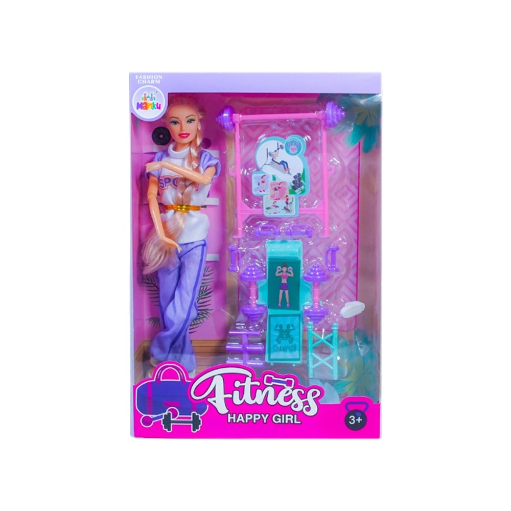 MANKU Fitness Doll with Gym Set Price - Buy Online at Best Price