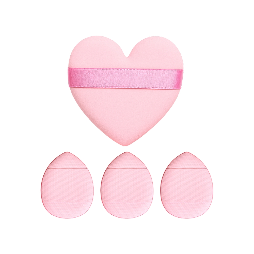 Gleva Heart Shaped Mini Powder Puff Price - Buy Online at Best Price in ...