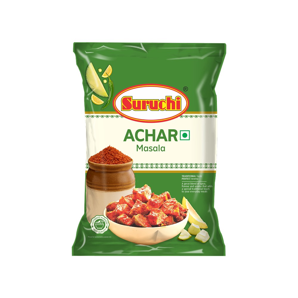 Suruchi Pickle Masala (Free 6g Hing Powder) Price - Buy Online at Best ...