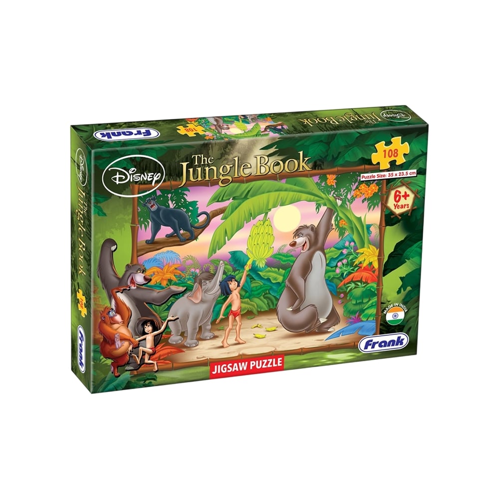 Frank Disney The Jungle Book Jigsaw Puzzle Price - Buy Online at ₹429 ...