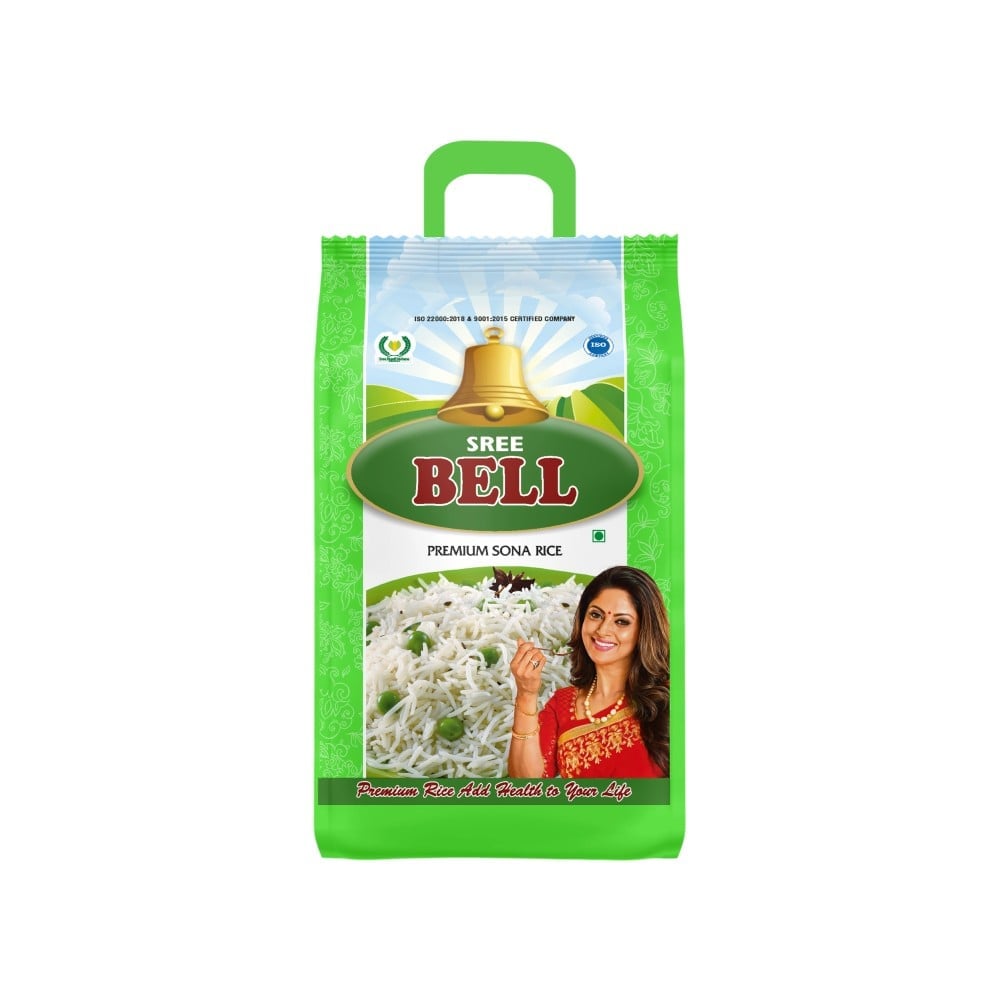 Sree Bell Premium Sonamasuri Rice (Short Grain) Price - Buy Online at ...