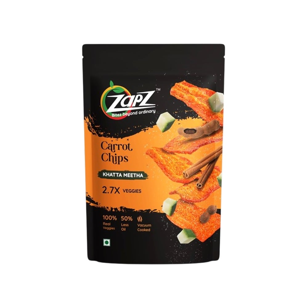 Zapz Carrot Chips (Khatta Meetha) Price - Buy Online at Best Price