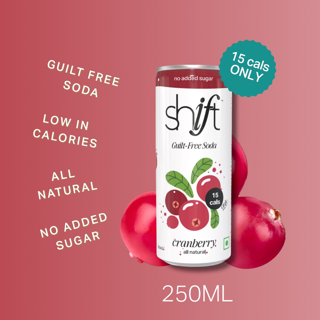 Shift Prebiotic Guilt-Free Prebiotic Soda (Cranberry) Price - Buy