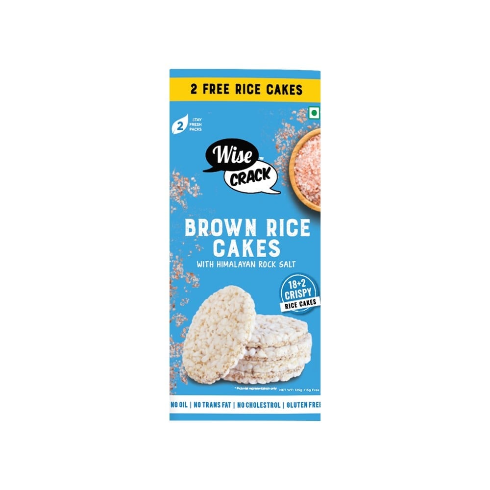Wise Crack Organic Brown Rice Rice Cake Price - Buy Online at Best ...
