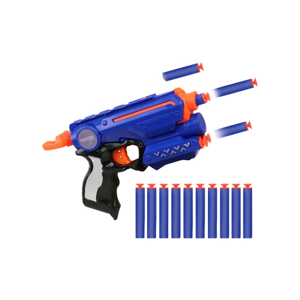 Toyshine Foam Blaster Safe and Long Range Toy Gun with 10 Bullets Price ...