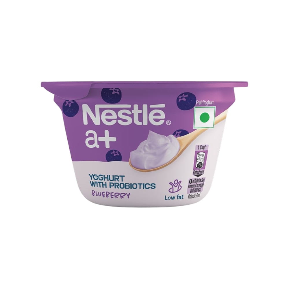 Nestle a+ Blueberry Flavoured Yogurt with Probiotics Price - Buy