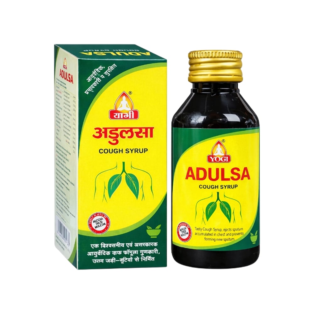 Yogi Kanthika Adulsa Cough Syrup Price - Buy Online at ₹98 in India