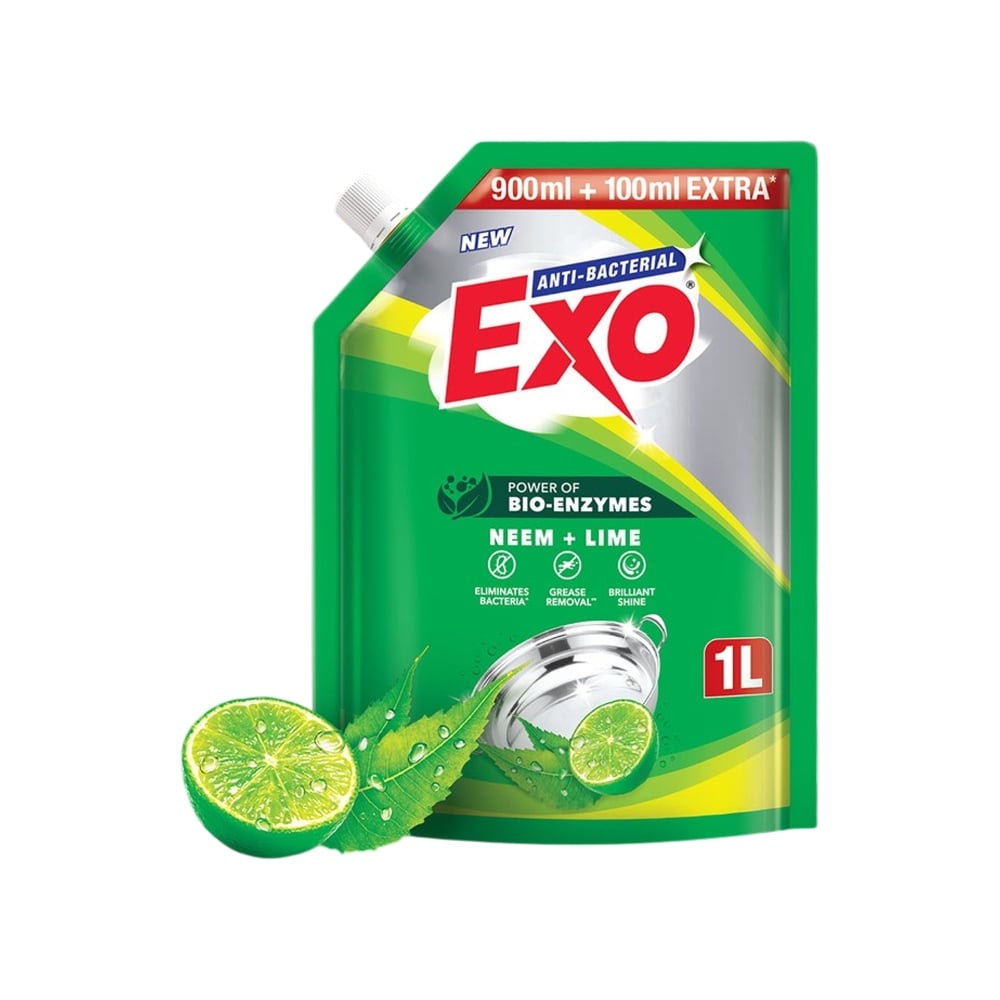 Exo Anti Bacterial Neem + lime Dishwash Gel Price - Buy Online at