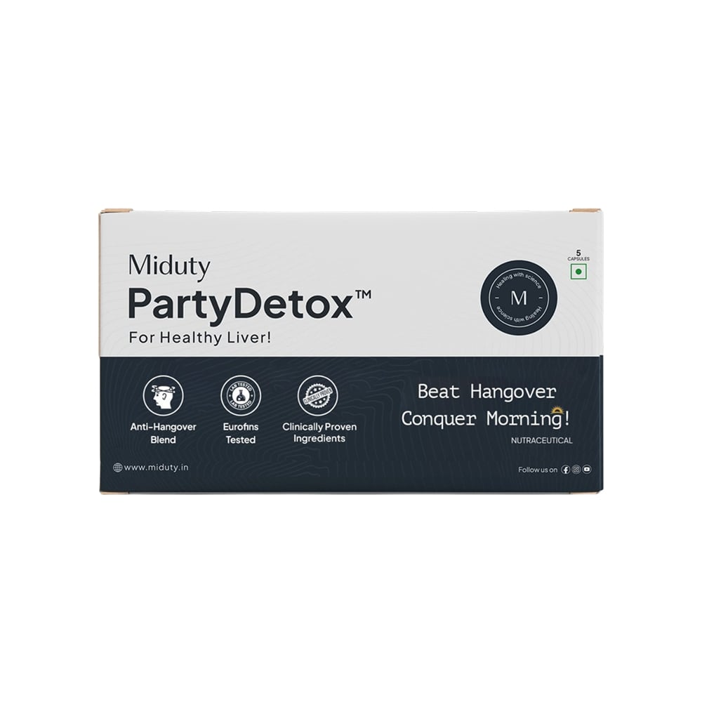 Miduty Party Detox Liver Care Supplement (Box) Price - Buy Online at ...