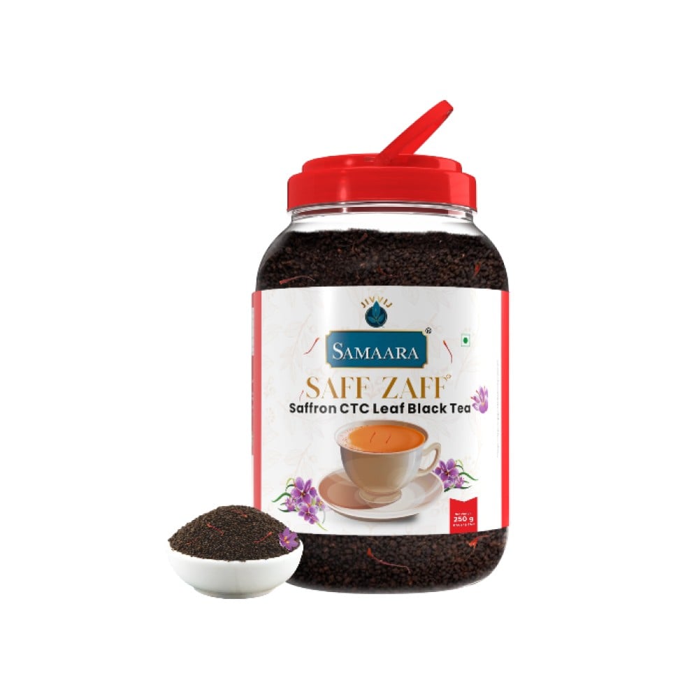 Jivvij Samaara Saffron CTC Leaf Black Tea Pric…
