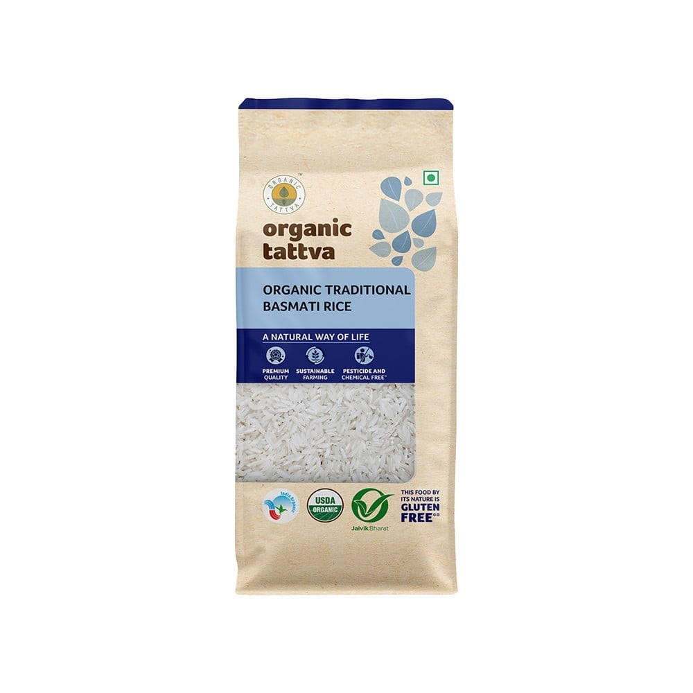 Organic Tattva Organic Basmati Rice Price - Buy Online at ₹218 in India