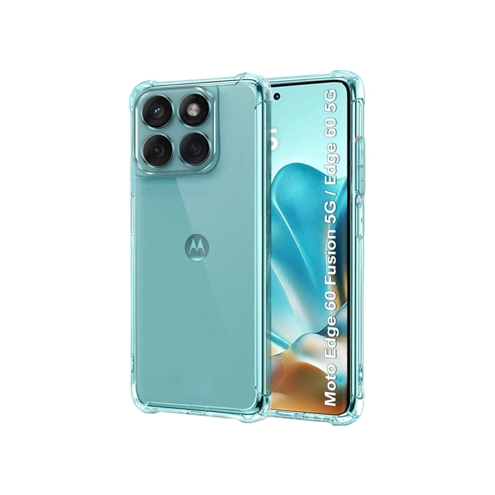 TheGiftKart Moto Edge 60, 60 Fusion 5G Back Cover (Transparent) Price ...