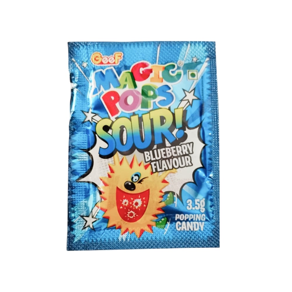 Magic Pops Sour Blueberry Popping Candy Price - Buy Online at ₹49 in India