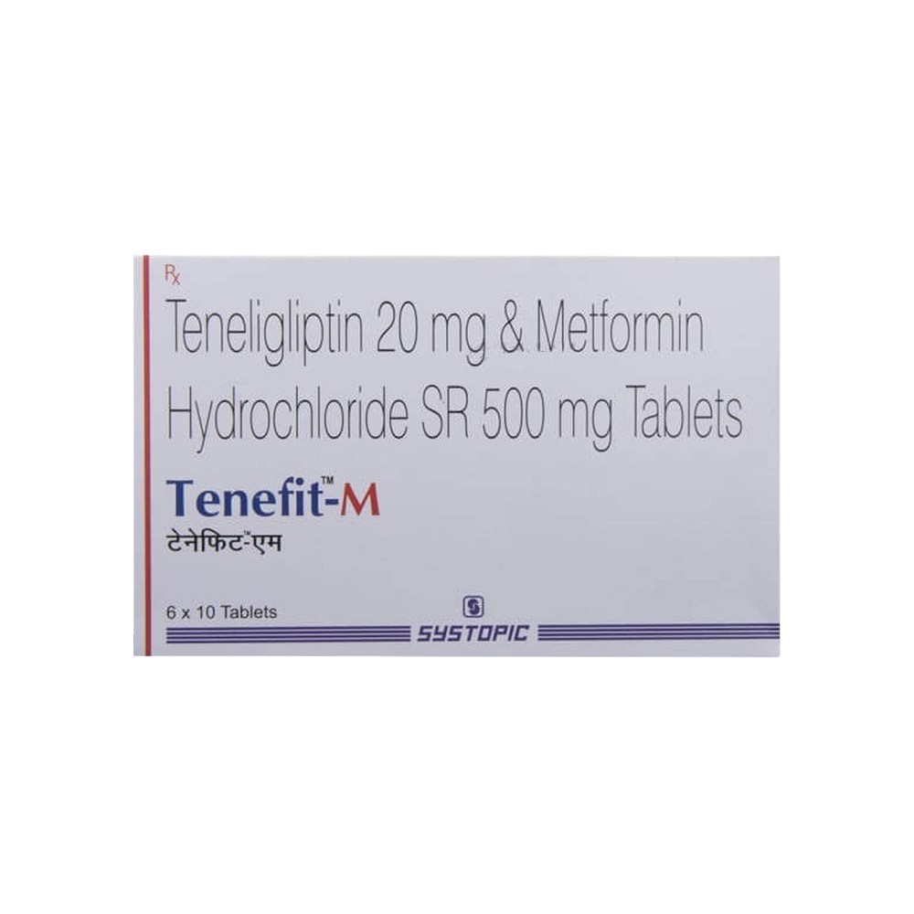 Tenefit M Tenefit M 20/500mg Strip Of 15 Tablets Price - Buy Online at ₹131 in India
