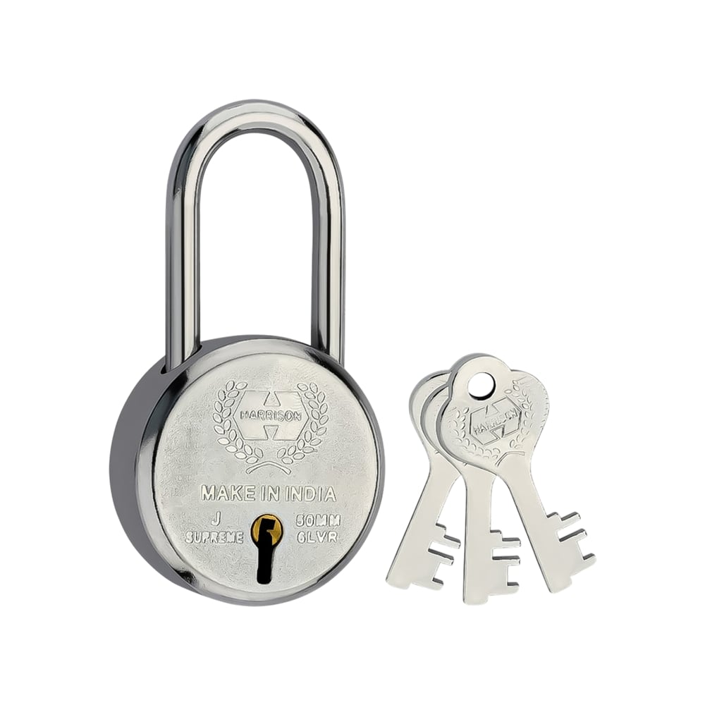 Commission Pad Lock Harrison 50mm BCP Pad Lock with 7 Lever (Silver) Price - Buy Online at ...