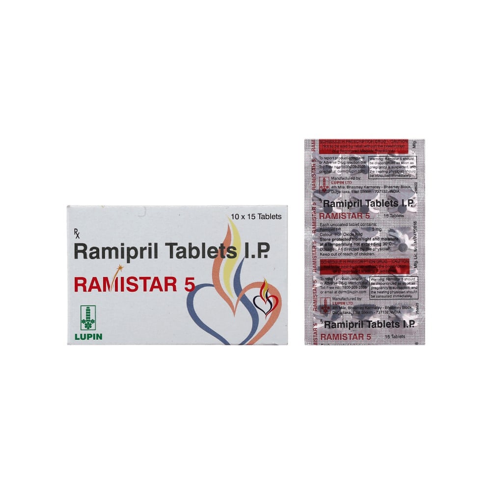 Ramistar Injection Ramistar 5 mg Strip of 15 Tablets Price - Buy Online at Best Price in India