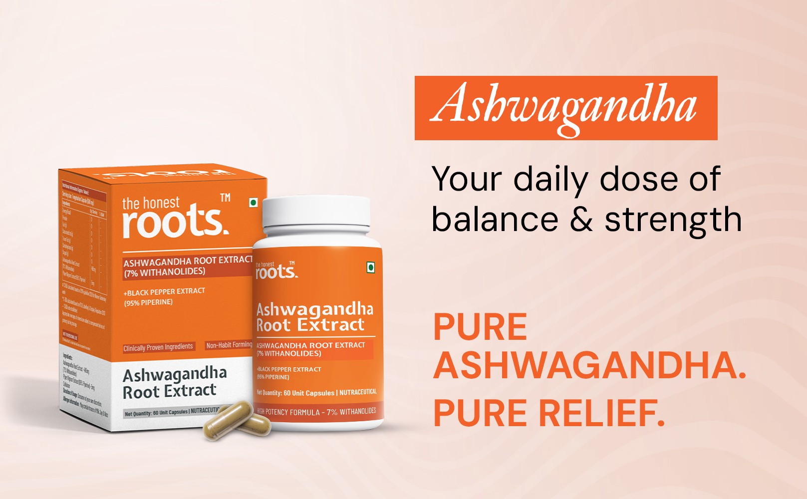 Honest Roots The Honest Roots Ashwagandha Root Extract Capsules Price - Buy Online ...