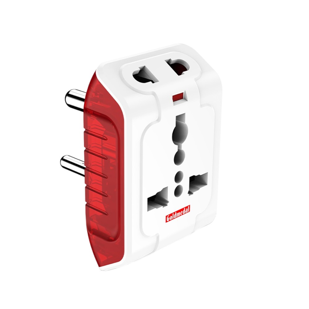 Goldmedal Plastic Spice 3 Pin Multi Plug Price - Buy Online at ₹99 in India