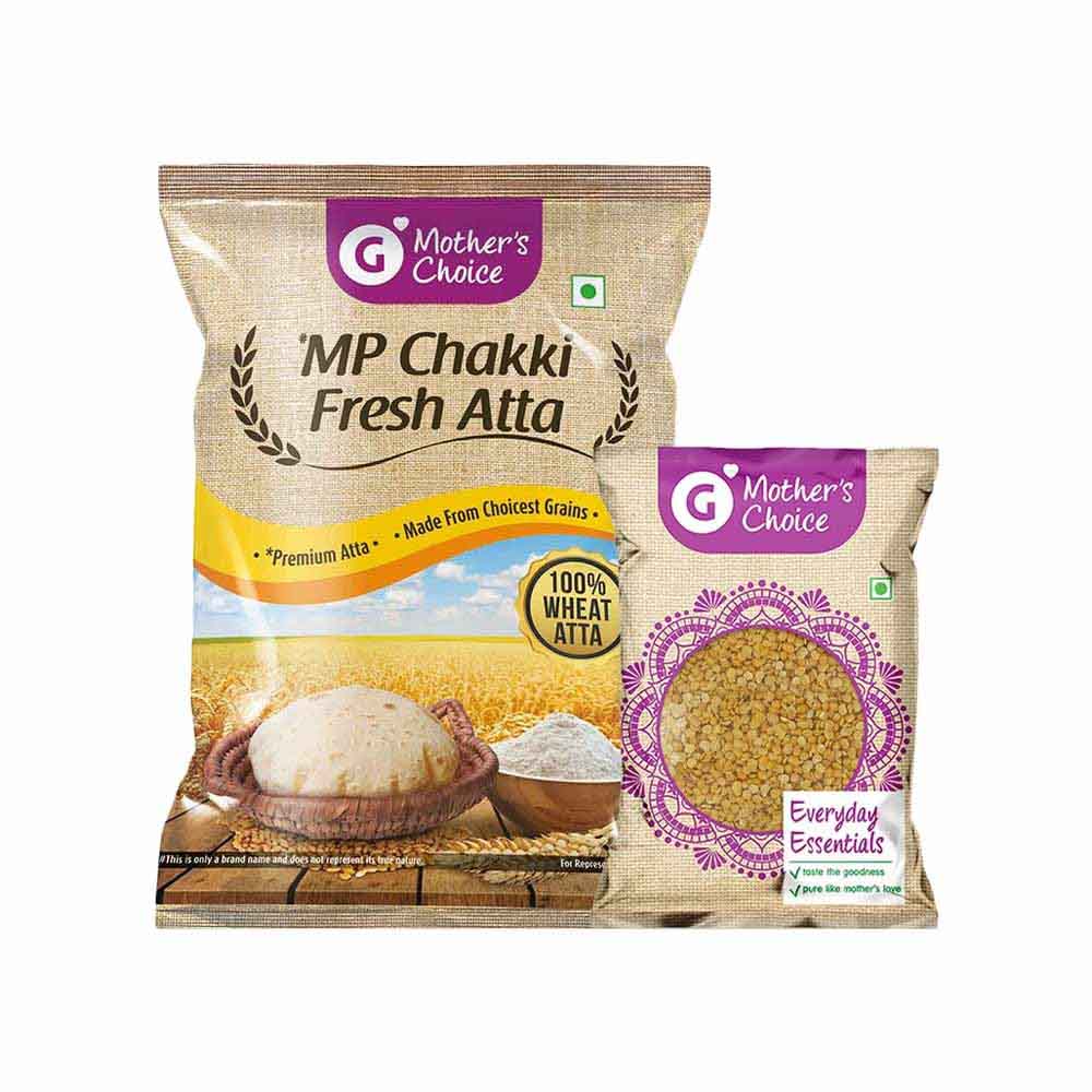 GMC Toor Dal/Toor Dal Premium + MP Chakki Fresh Atta Combo Price - Buy ...