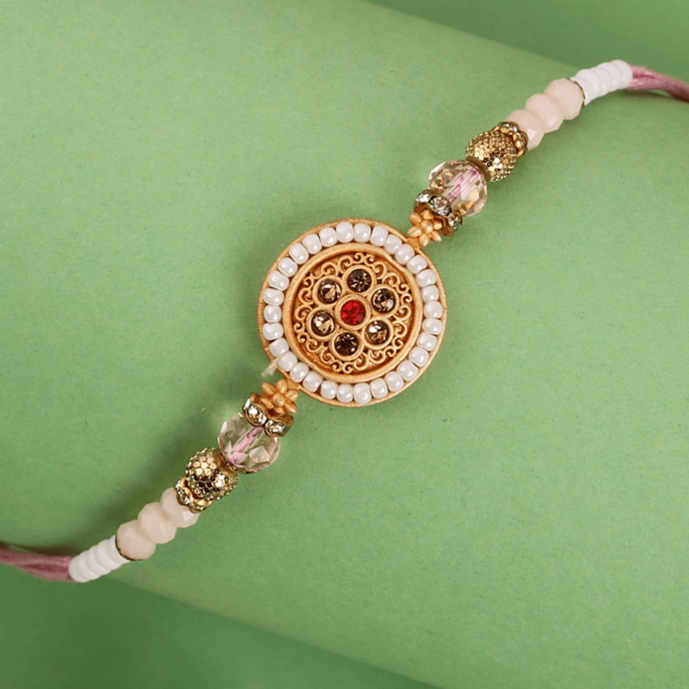 Premium Round Pendant Rakhi Shubh Price - Buy Online at Best Price in India