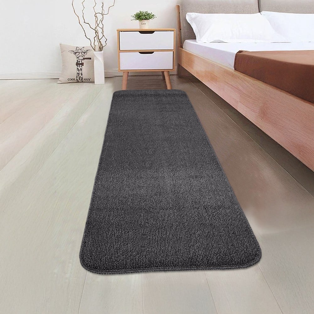 Saral Home Floor Runner (Polypropylene, Dark Grey) Price - Buy Online ...