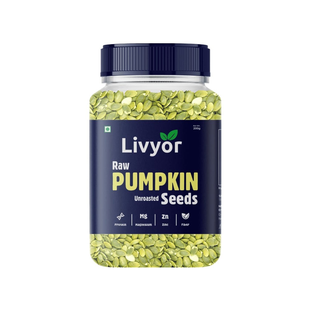 Livyor Raw Unroasted Pumpkin Seeds Price - Buy Online at Best Price in ...