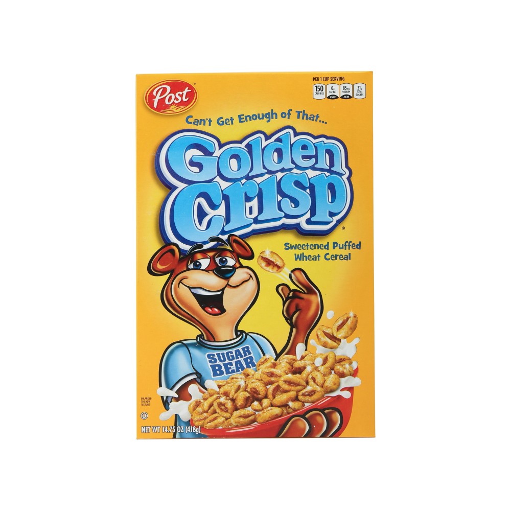 Post Golden Crisp Sweetened Puffed Wheat Cereal Price Buy Online