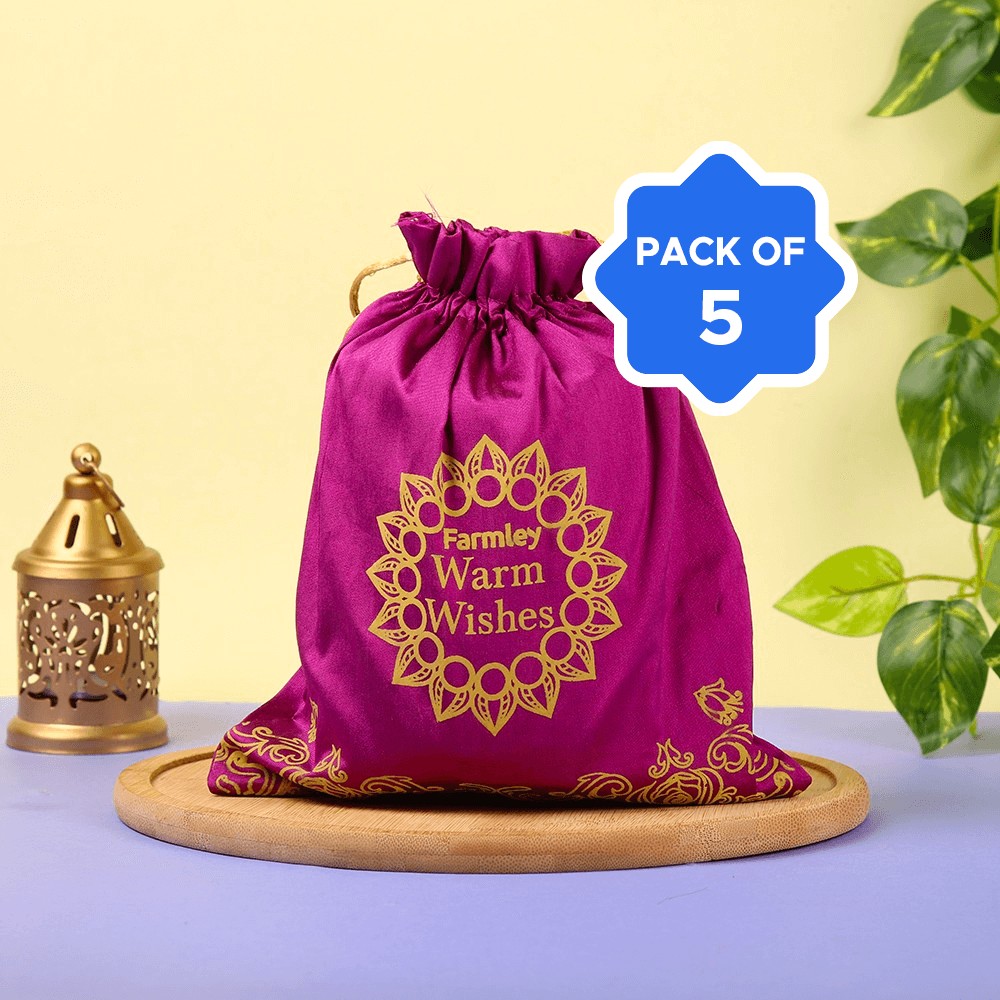 Farmley Dry Fruit Potli - Pack of 5 Price - Buy Online at Best Price in ...