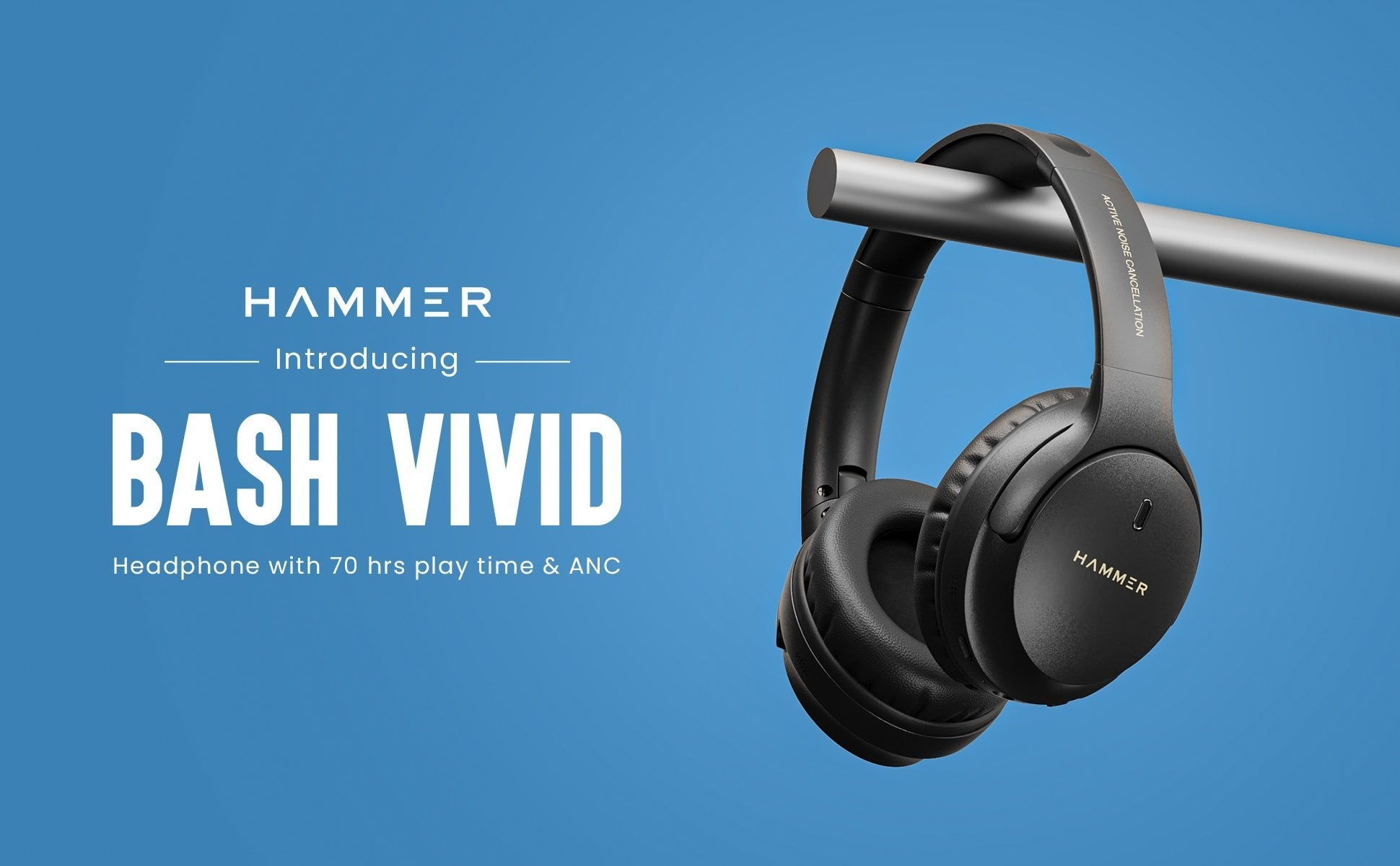 Hammer Bash Vivid ANC Wireless Pack of 250 · 50 g (12.5 kg total) - Image 1