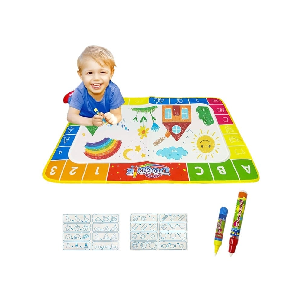 FunBlast Drawing Baby Play Mat with Rainbow Color Swatches (Multicolour ...