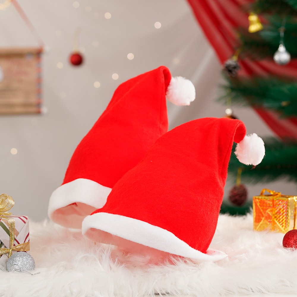 Christmas Santa Cap (Free Size) - JingleCrafts