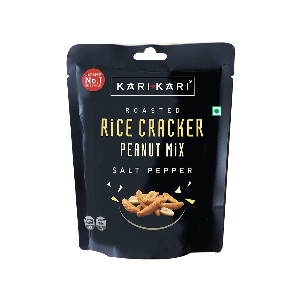 Kari Kari Rice Cracker Peanut Namkeen Snacks - Salt and Pepper Price ...