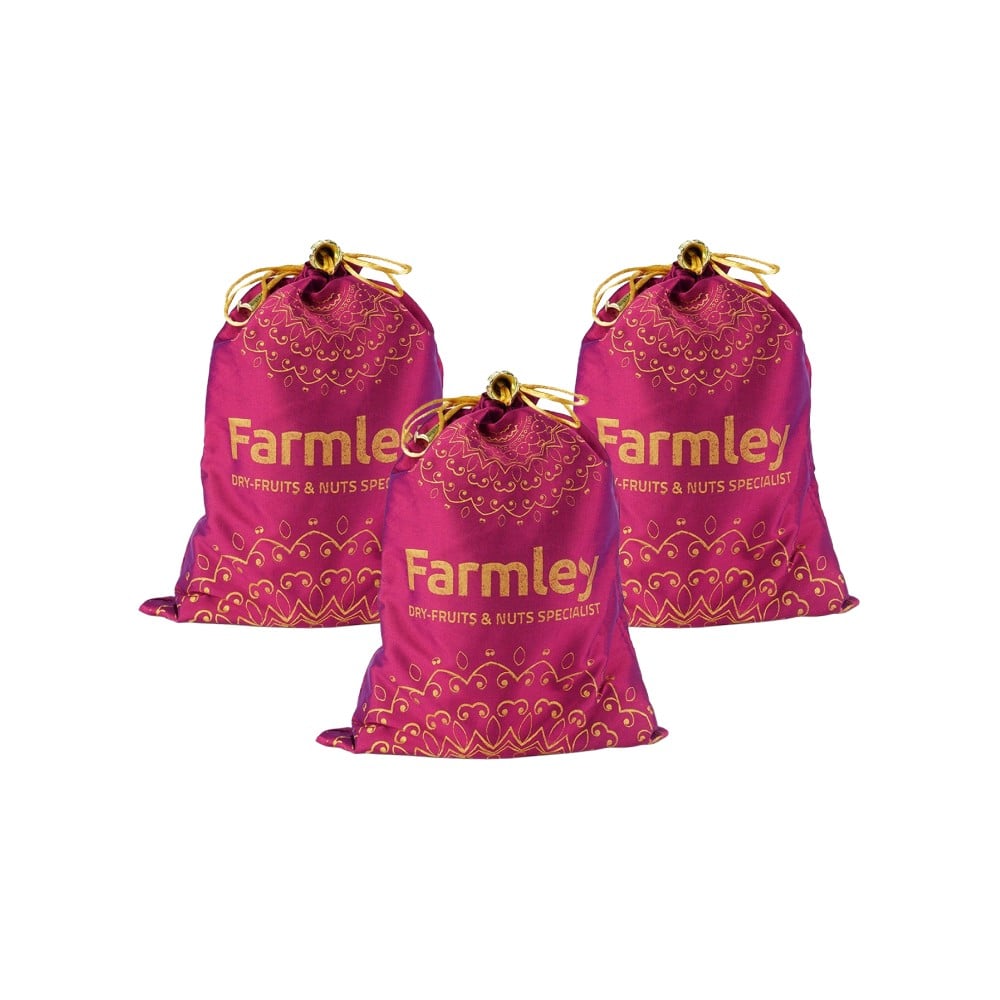 Farmley Mix Dry Fruit Potli - Pack of 3 Price - Buy Online at Best ...