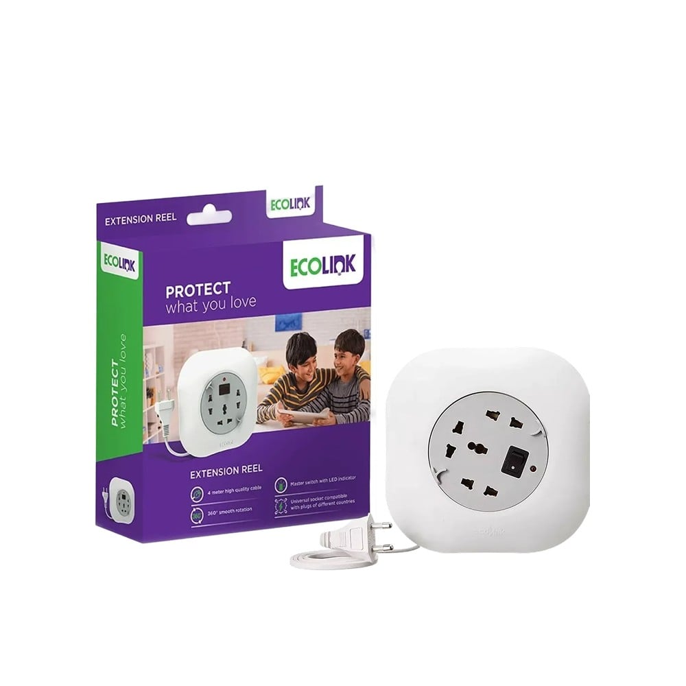 Ecolink Extension Reel (4 Meters) Price - Buy Online at ₹329 in India