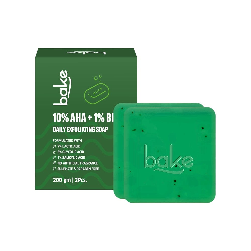 Bake 10% AHA + 1% BHA Scrub Treatment Soap Price - Buy Online at Best ...
