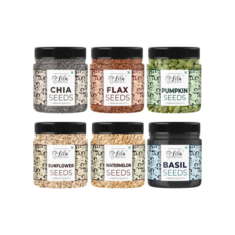 Lila Dry Fruits 6 Super Seeds Mix Price - Buy Online at Best Price in India