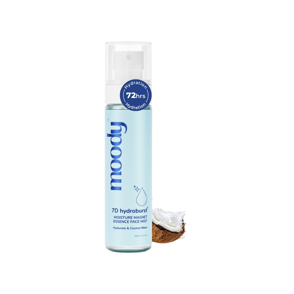 Moody Face Mist & Essence Toner with Hyaluronic, Vitamin B5 & Rice ...